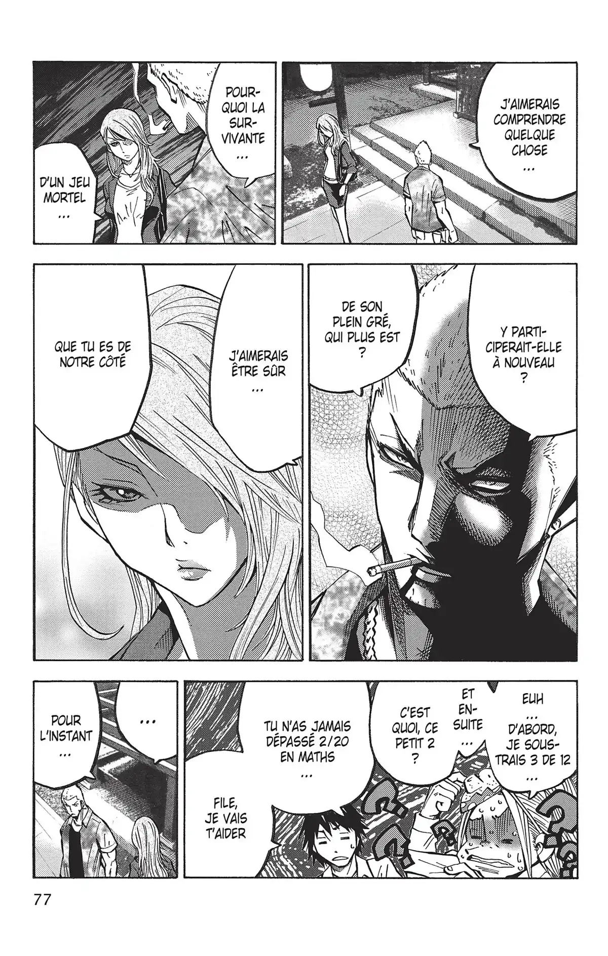 Alice in Borderland Volume 1 page 78