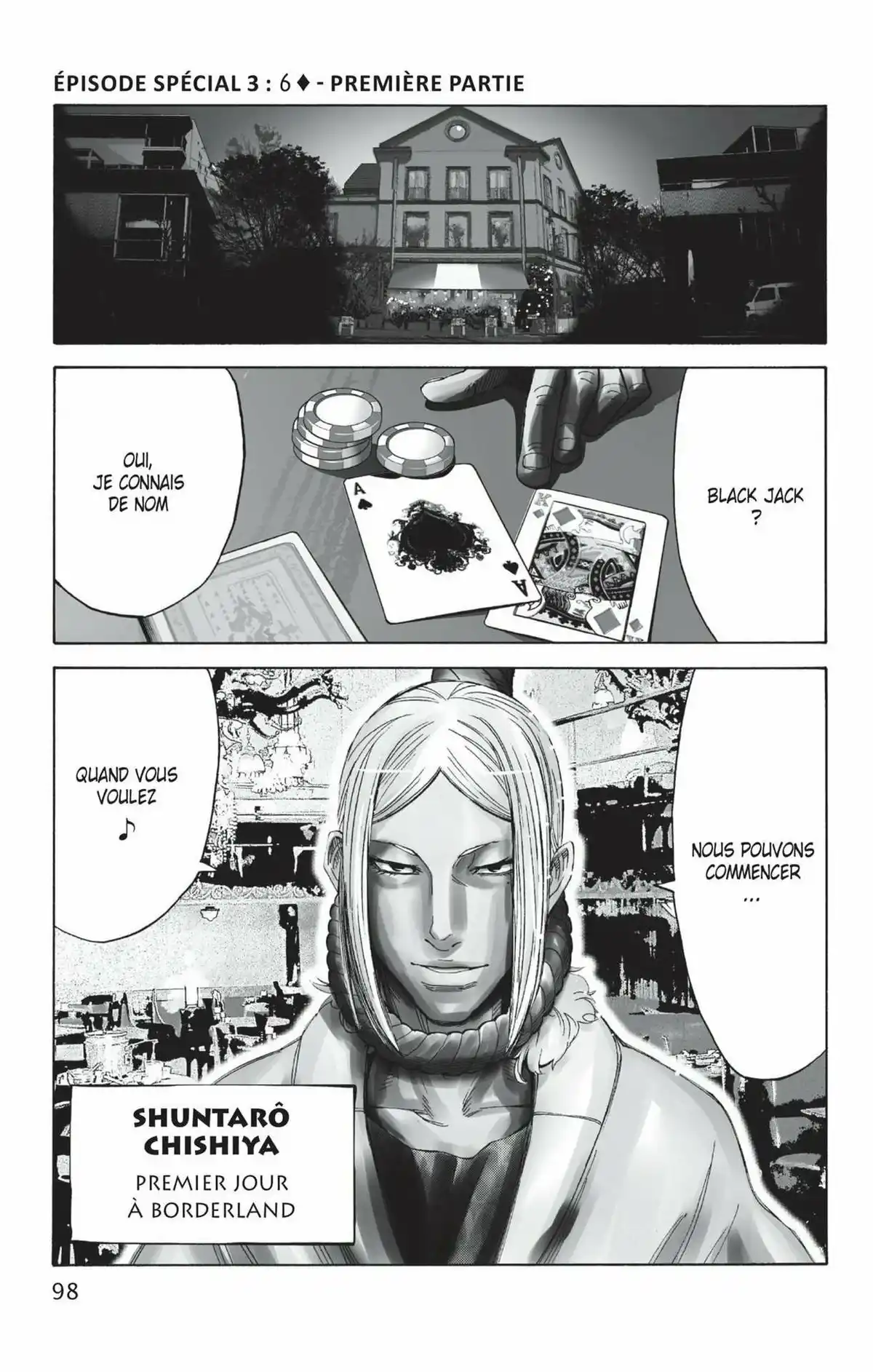 Alice in Borderland Volume 9 page 100