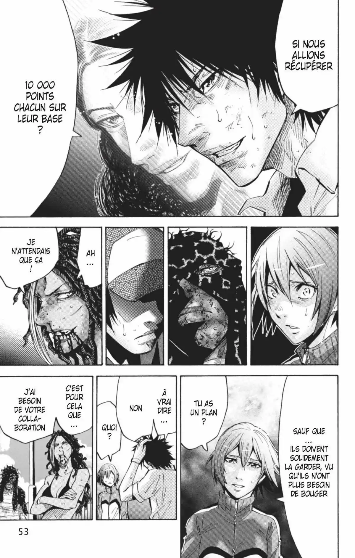 Alice in Borderland Volume 10 page 54