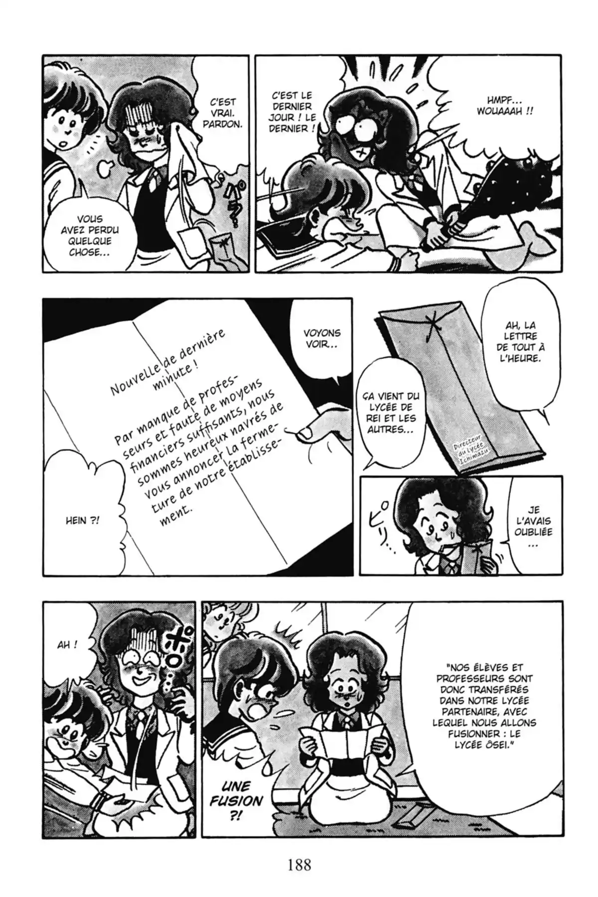 Le Collège fou, fou, fou – Les premières années Volume 6 page 190