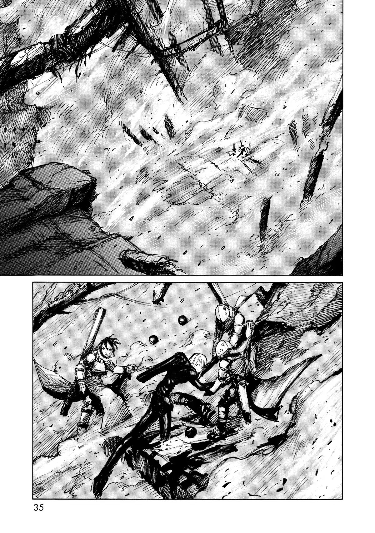 BLAME! – Édition Deluxe Volume 4 page 37
