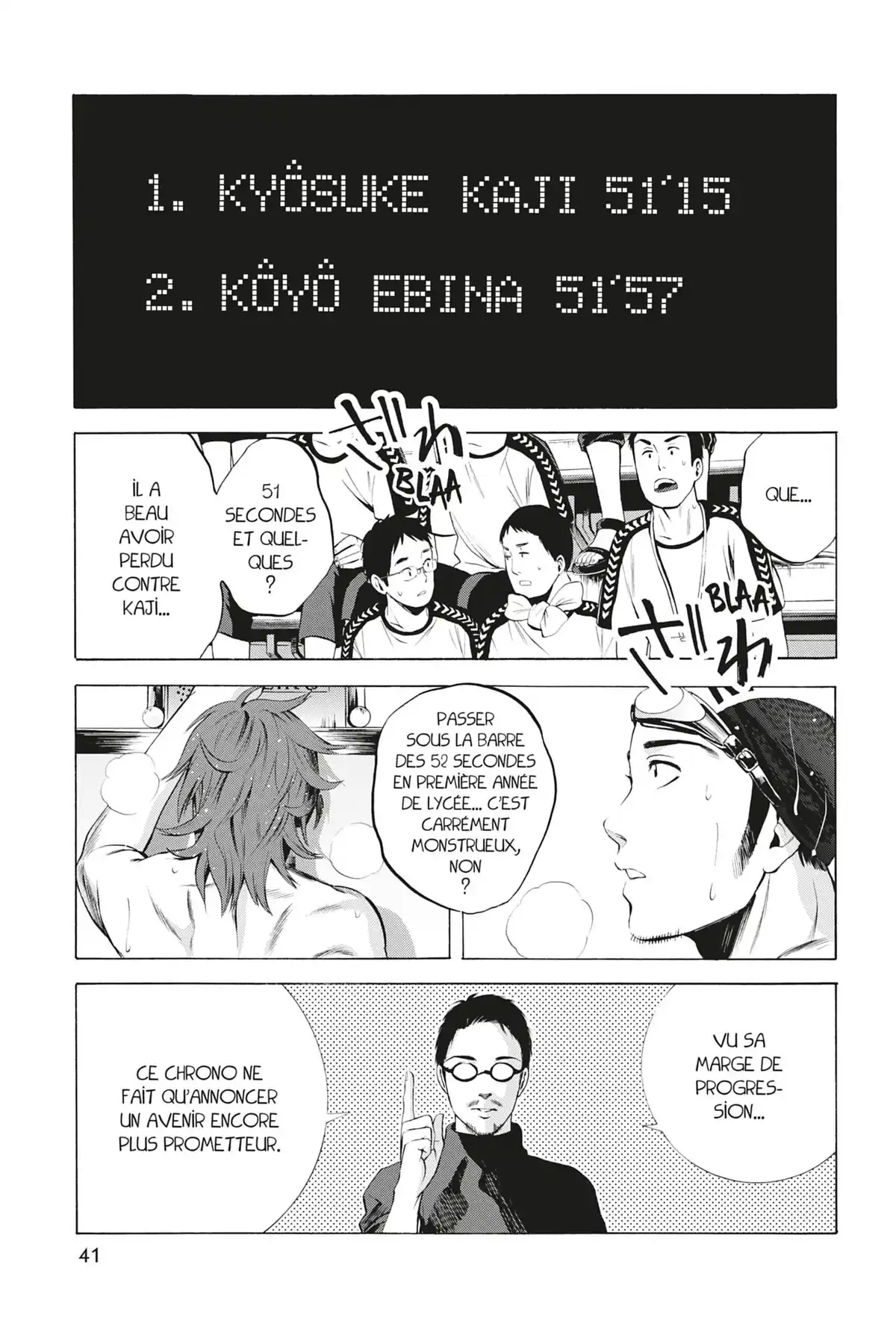 Swimming Ace Volume 5 page 41