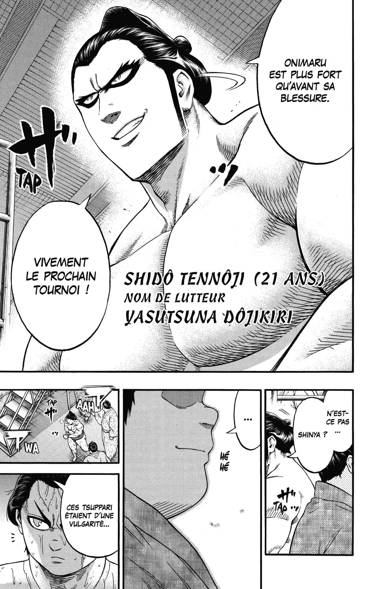 Hinomaru Sumo Volume 19 page 110
