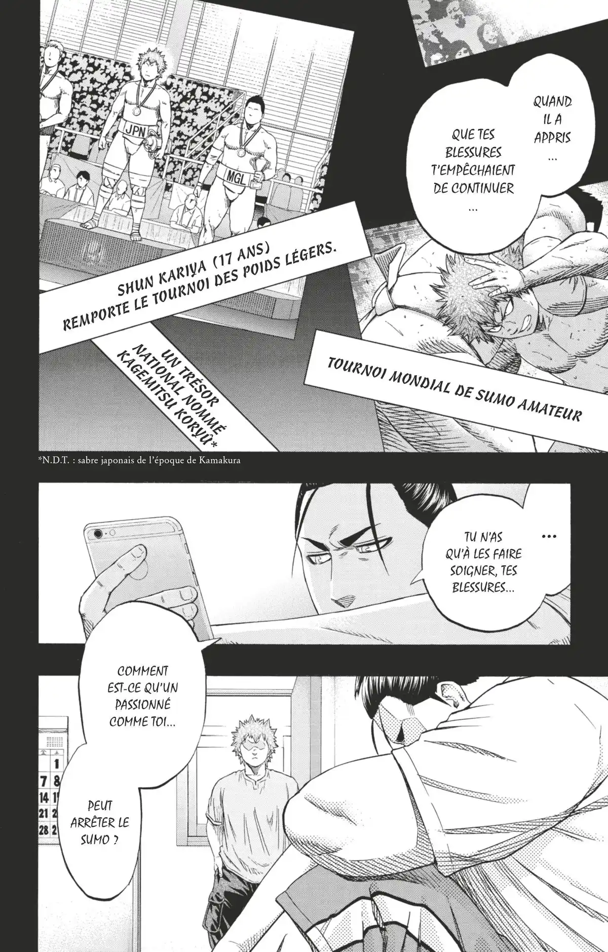 Hinomaru Sumo Volume 24 page 114