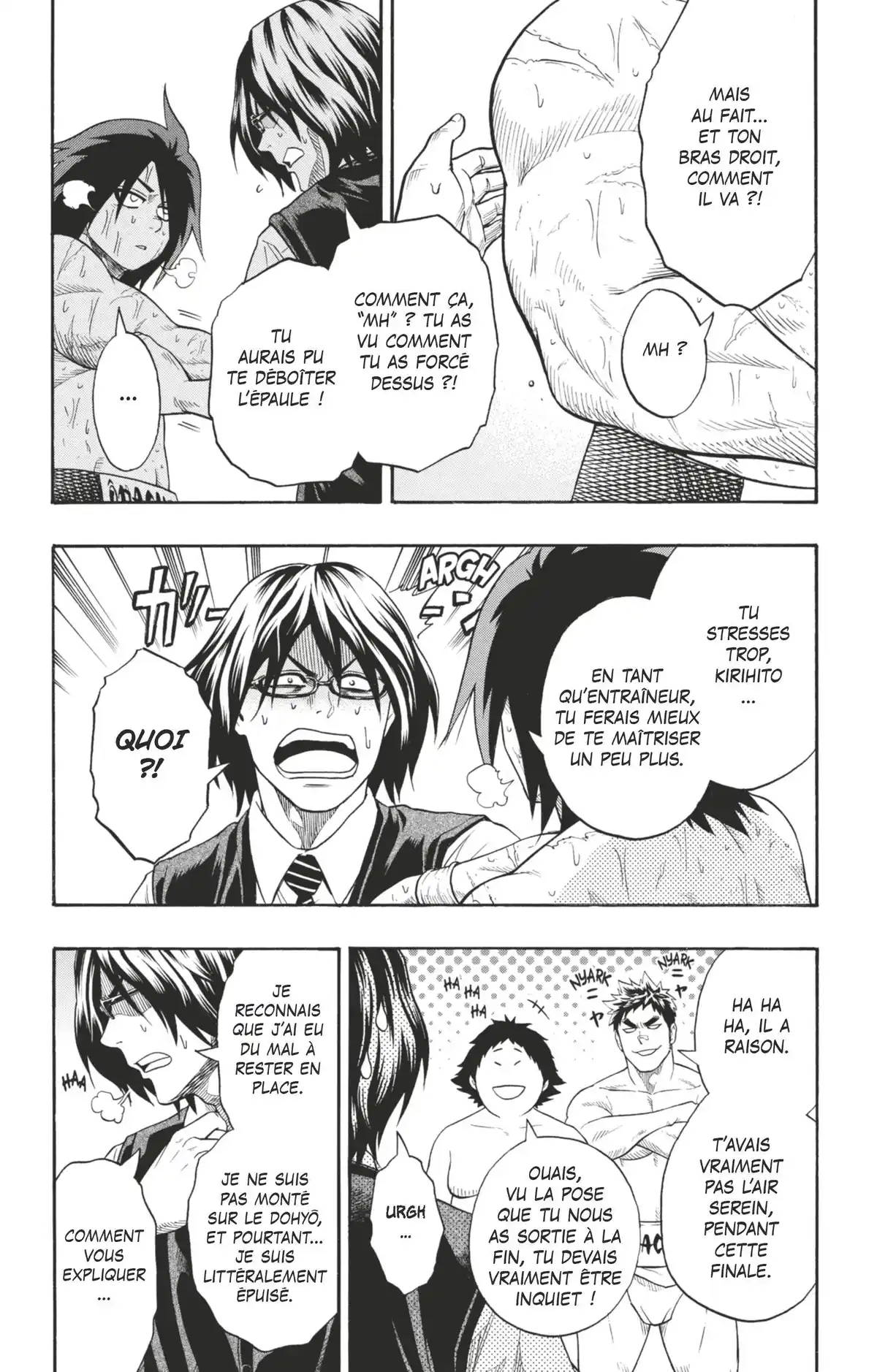 Hinomaru Sumo Volume 8 page 111
