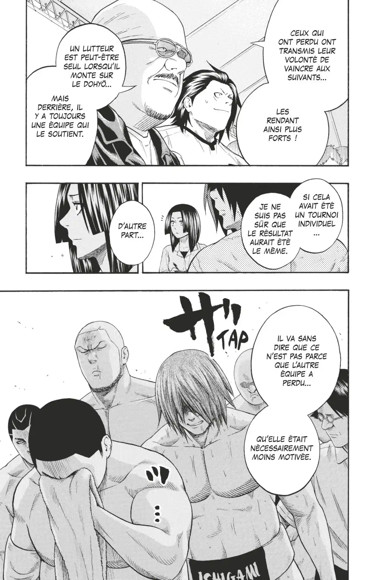 Hinomaru Sumo Volume 8 page 114