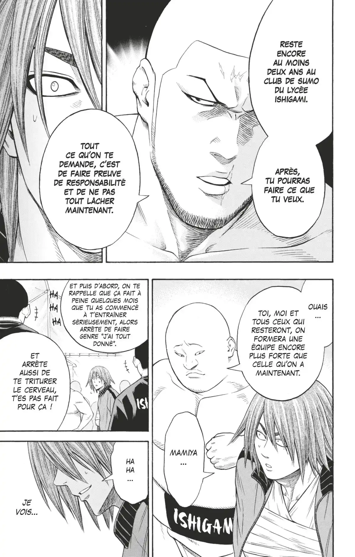 Hinomaru Sumo Volume 8 page 120