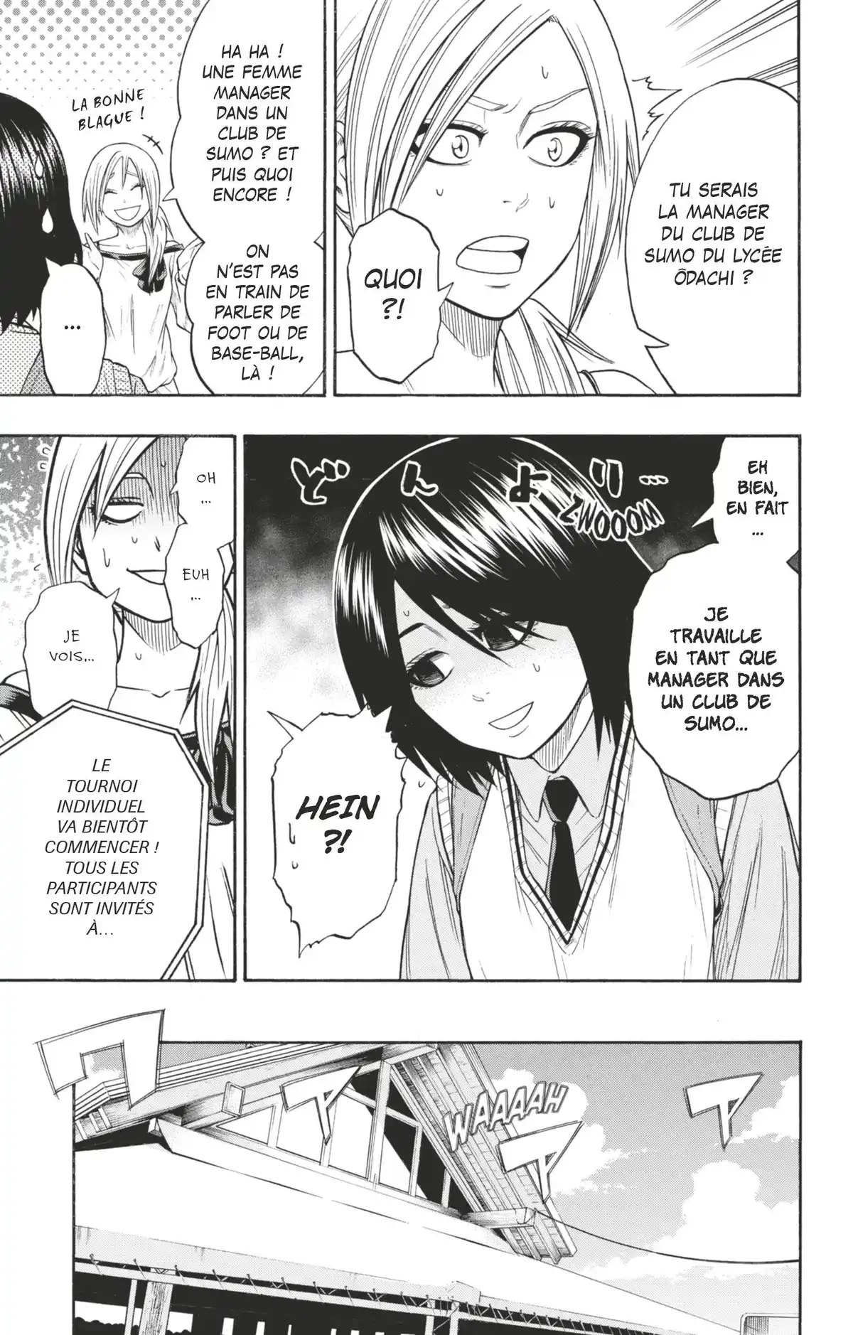 Hinomaru Sumo Volume 8 page 132
