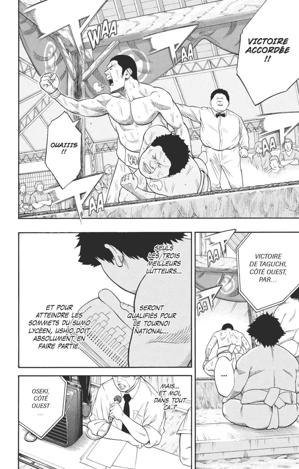 Hinomaru Sumo Volume 8 page 133