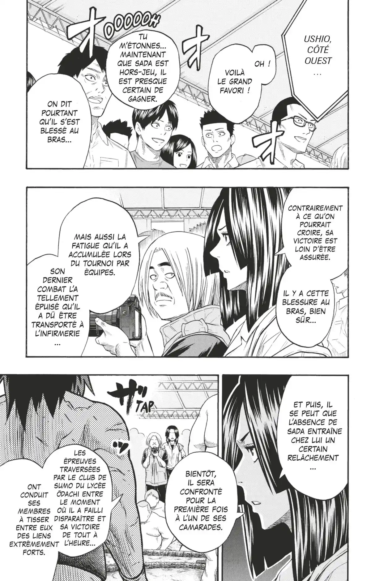 Hinomaru Sumo Volume 8 page 138