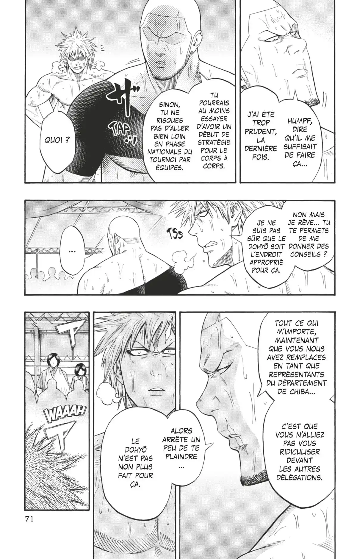 Hinomaru Sumo Volume 9 page 72