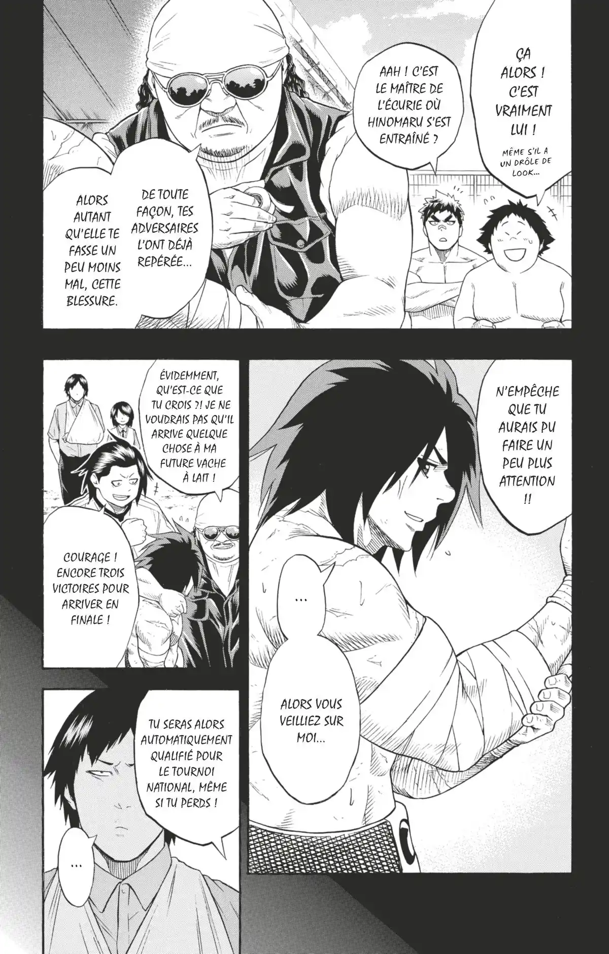 Hinomaru Sumo Volume 9 page 74