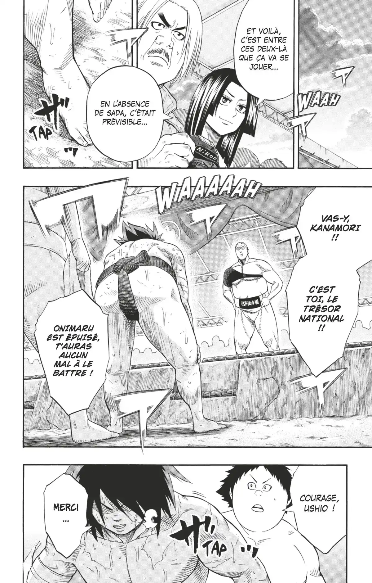 Hinomaru Sumo Volume 9 page 79