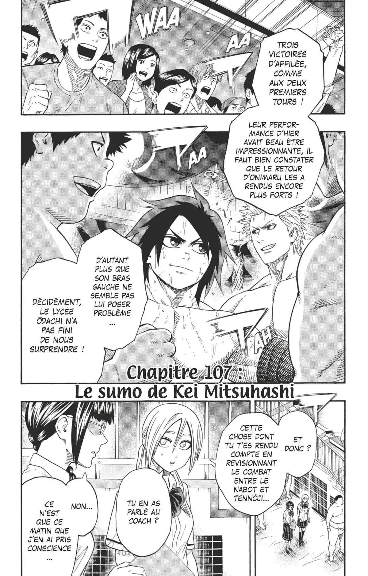 Hinomaru Sumo Volume 13 page 6