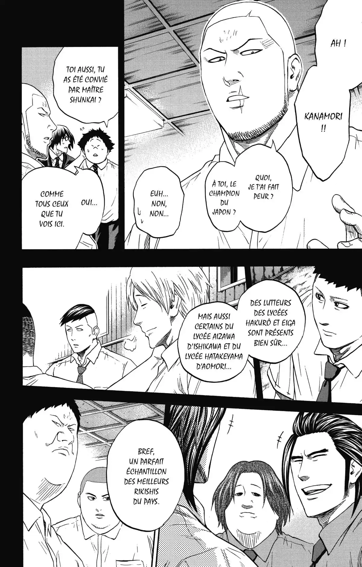 Hinomaru Sumo Volume 18 page 109