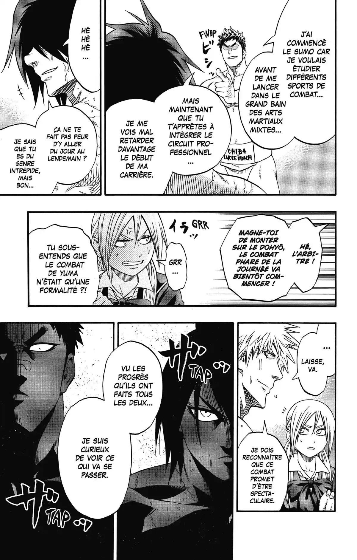 Hinomaru Sumo Volume 18 page 88
