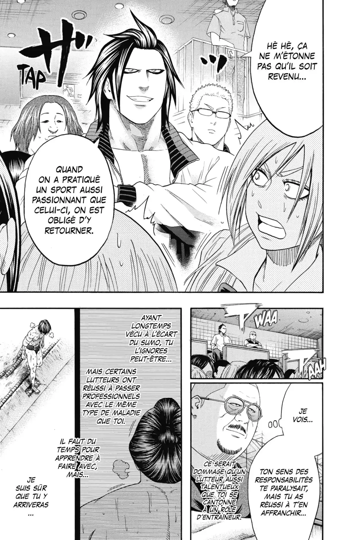 Hinomaru Sumo Volume 16 page 122