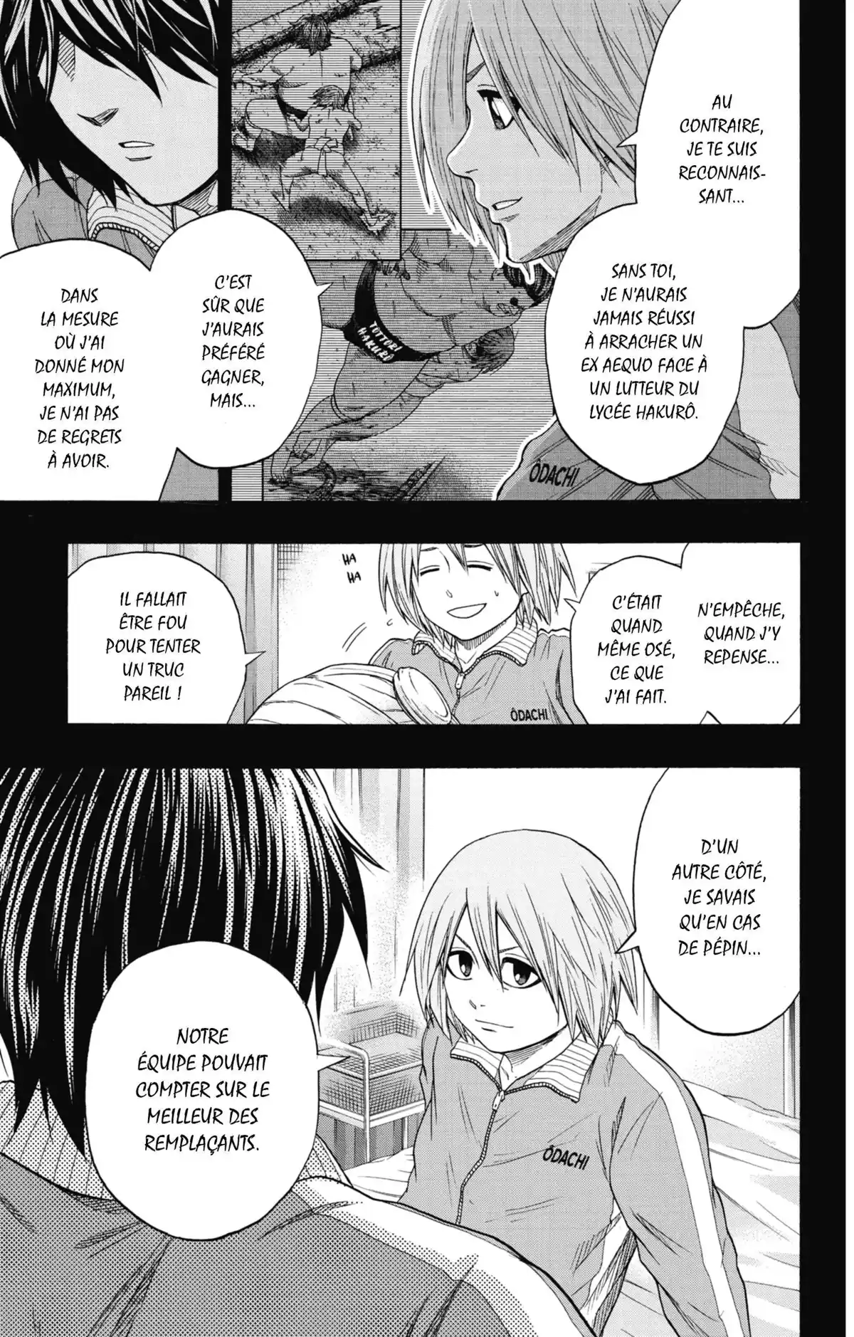 Hinomaru Sumo Volume 16 page 70