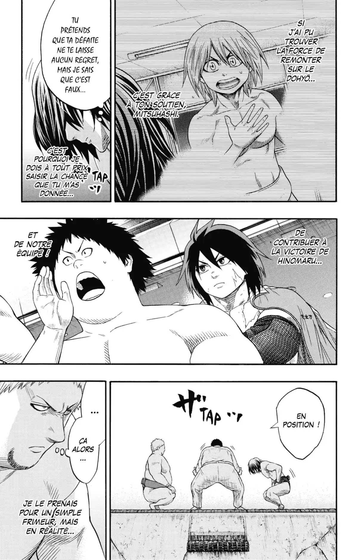 Hinomaru Sumo Volume 16 page 76