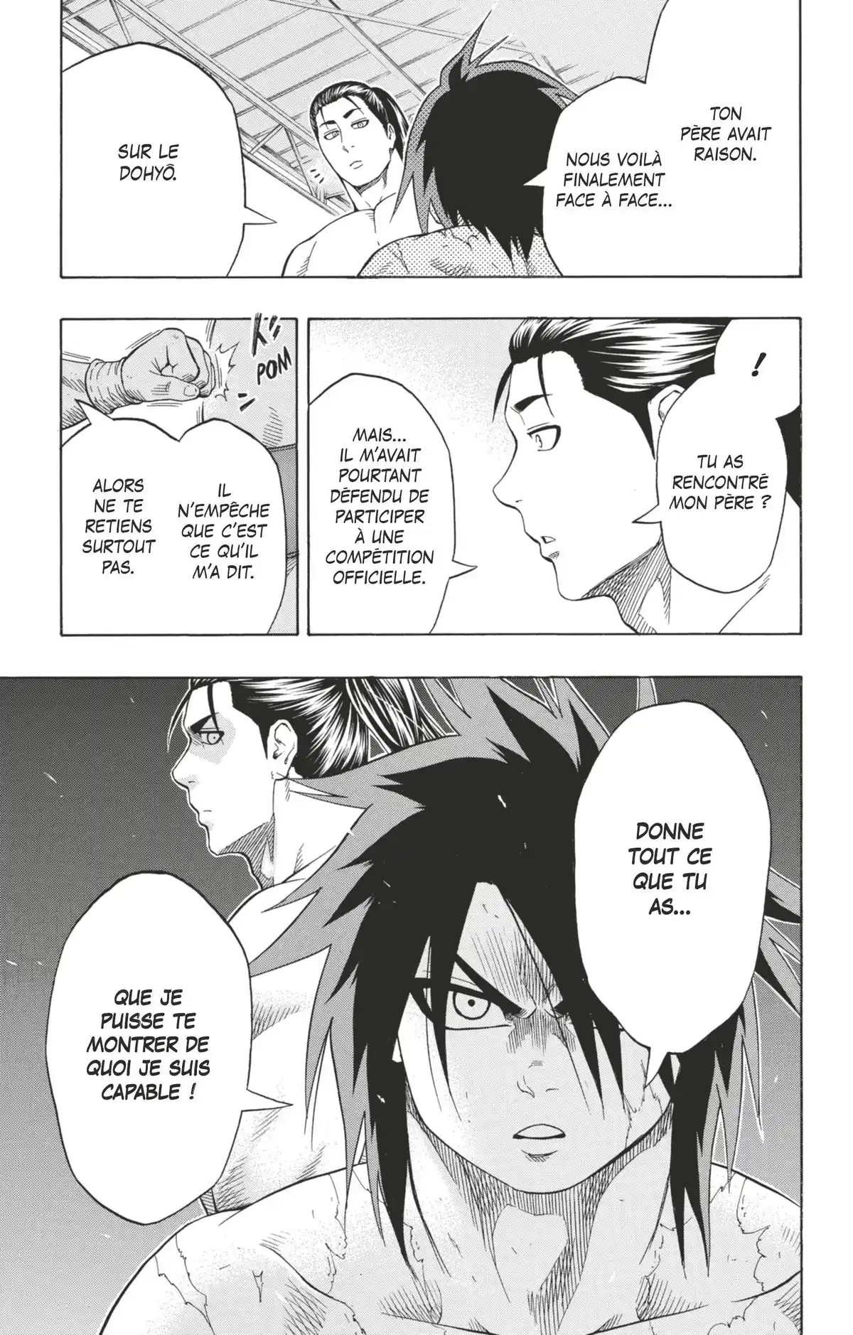 Hinomaru Sumo Volume 4 page 64