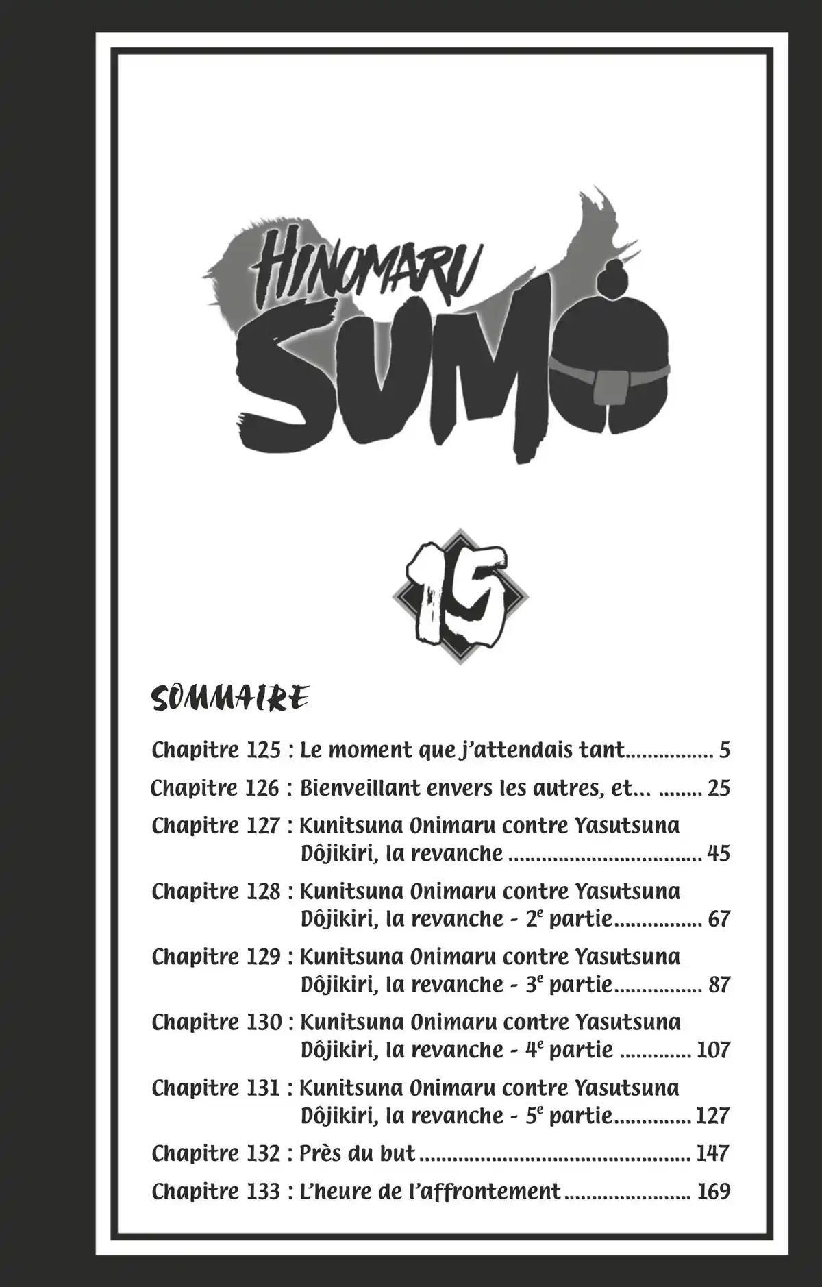 Hinomaru Sumo Volume 15 page 5