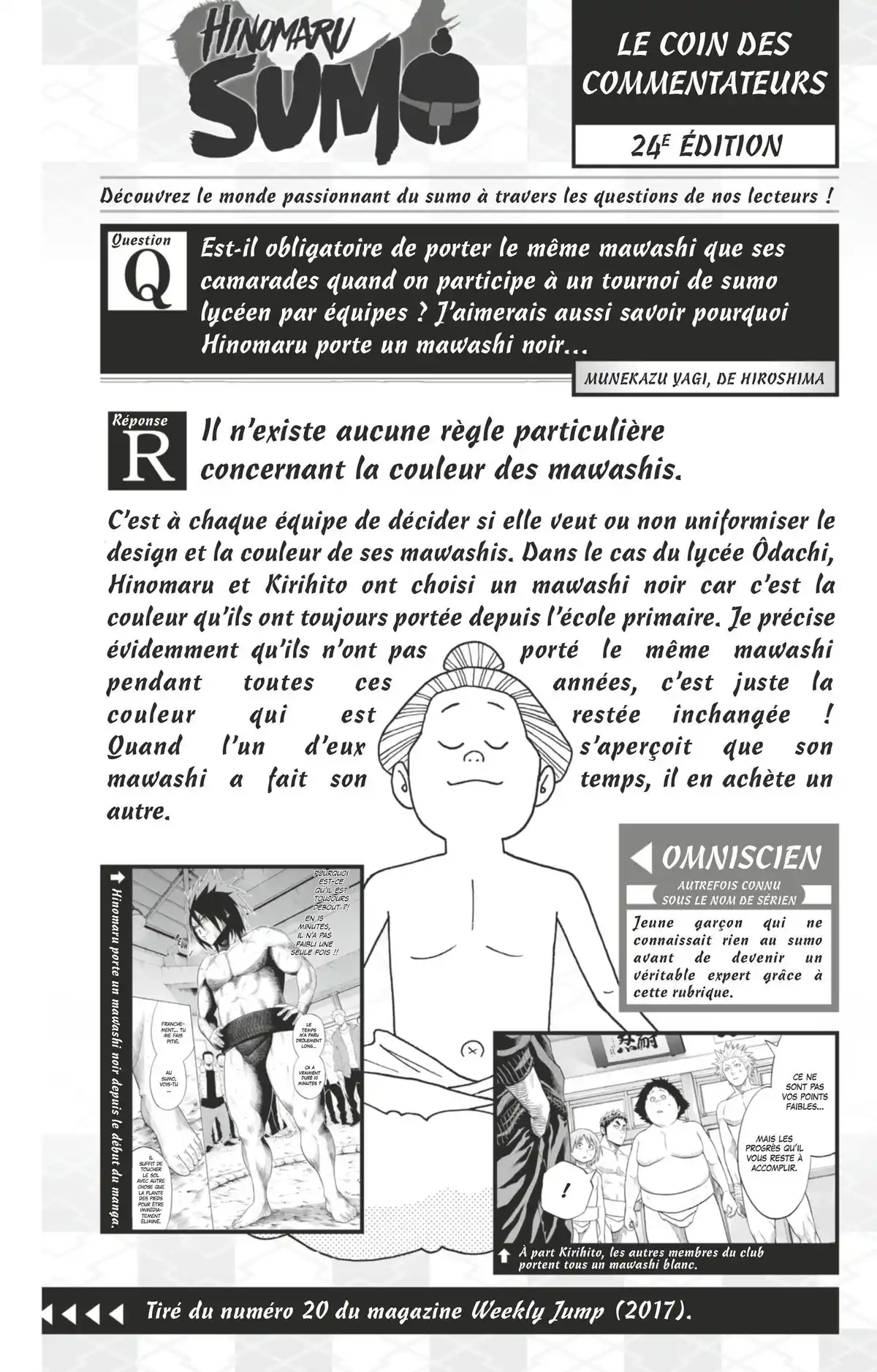 Hinomaru Sumo Volume 15 page 87
