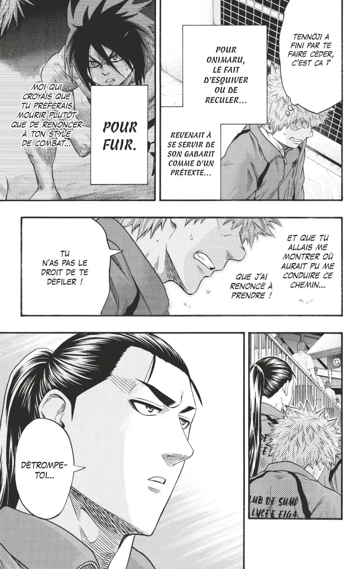 Hinomaru Sumo Volume 15 page 96