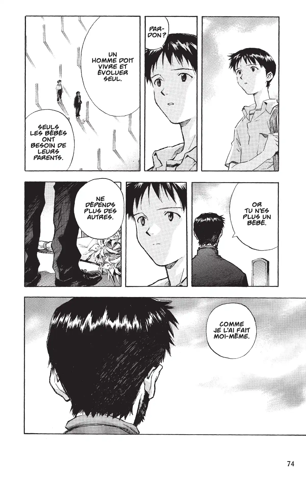 Neon Genesis Evangelion Volume 5 page 73