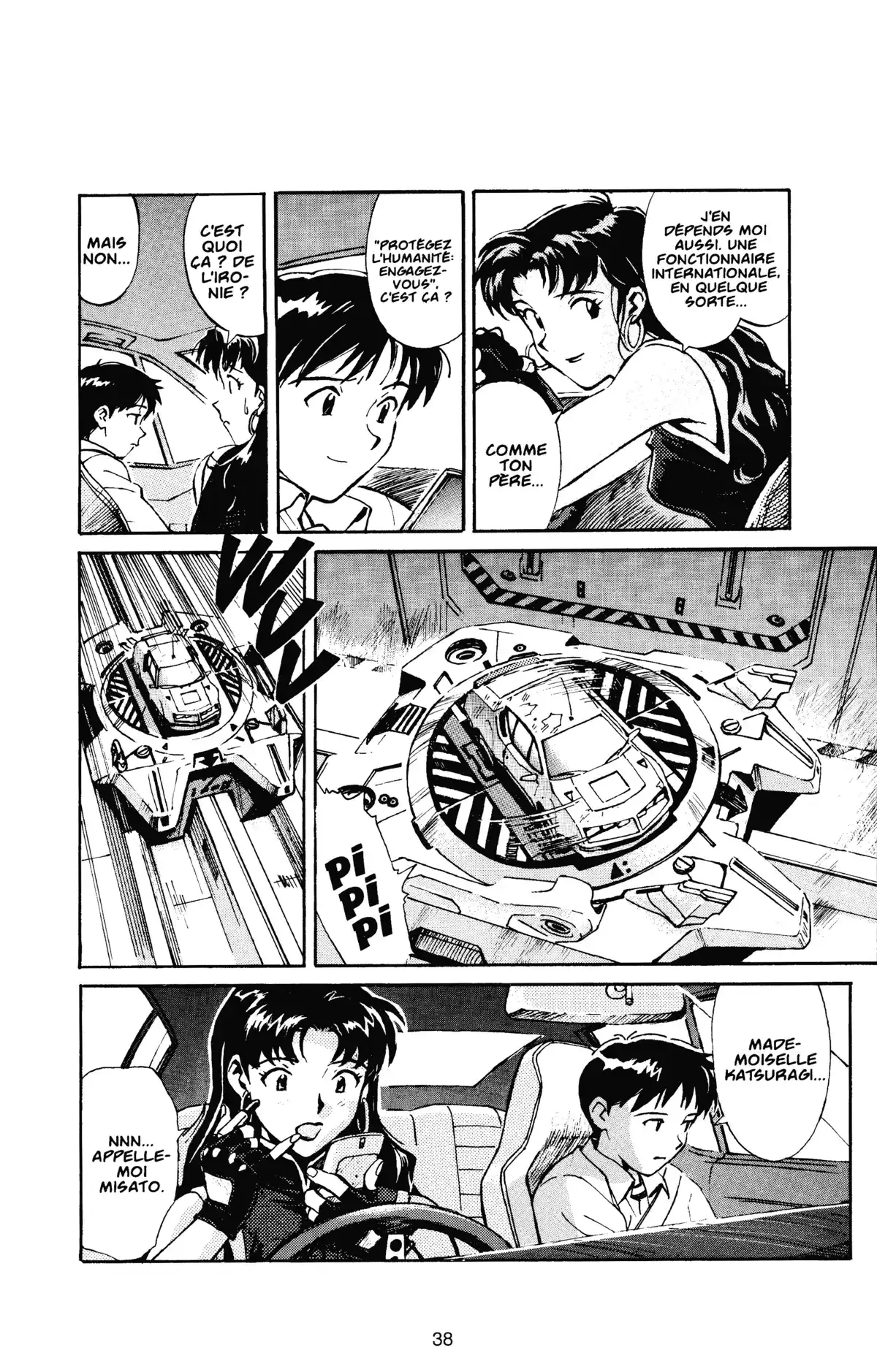 Neon Genesis Evangelion Volume 1 page 37