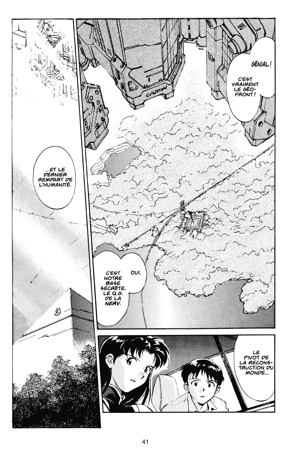 Neon Genesis Evangelion Volume 1 page 40