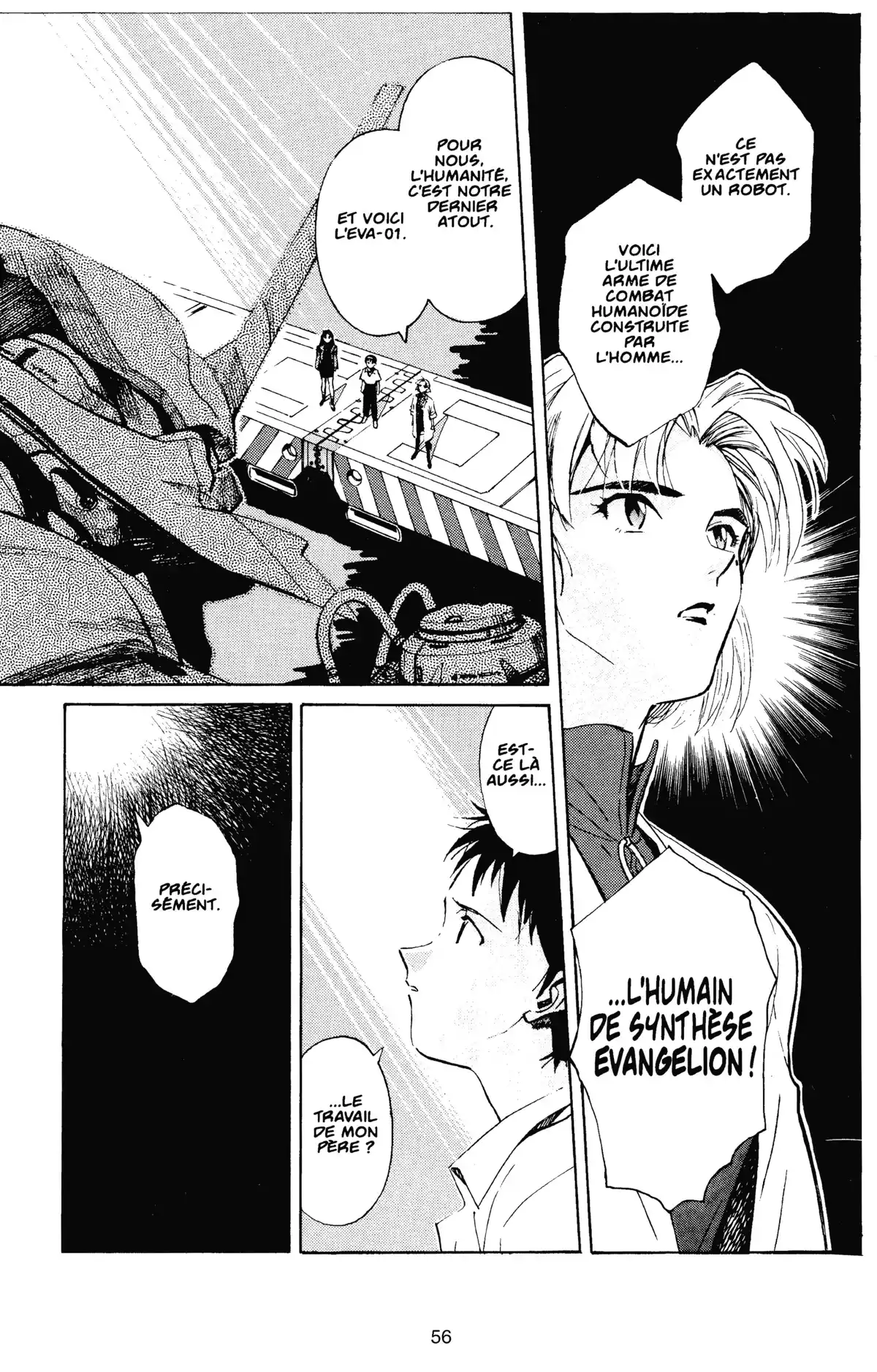 Neon Genesis Evangelion Volume 1 page 55