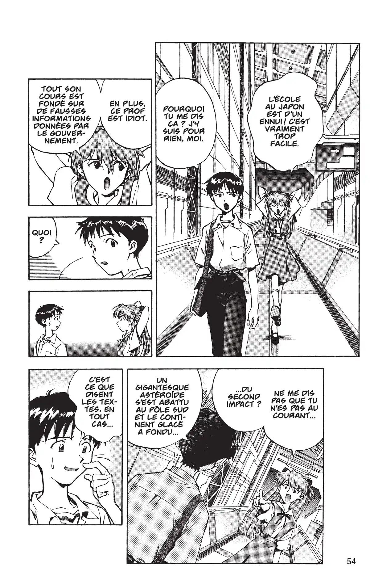 Neon Genesis Evangelion Volume 4 page 54