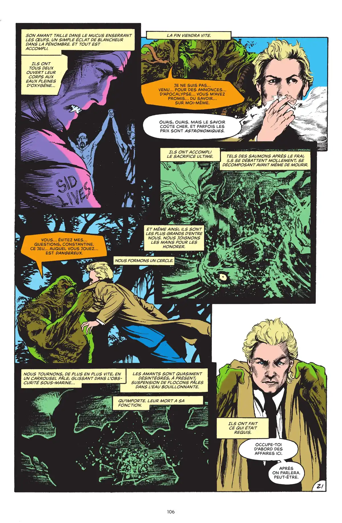 Alan Moore Presente Swamp Thing Volume 2 page 100