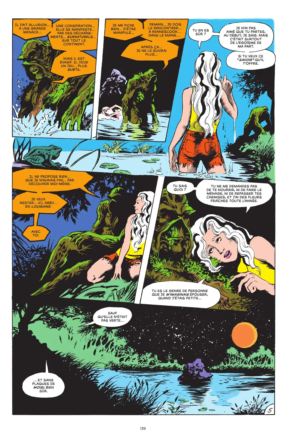 Alan Moore Presente Swamp Thing Volume 2 page 132