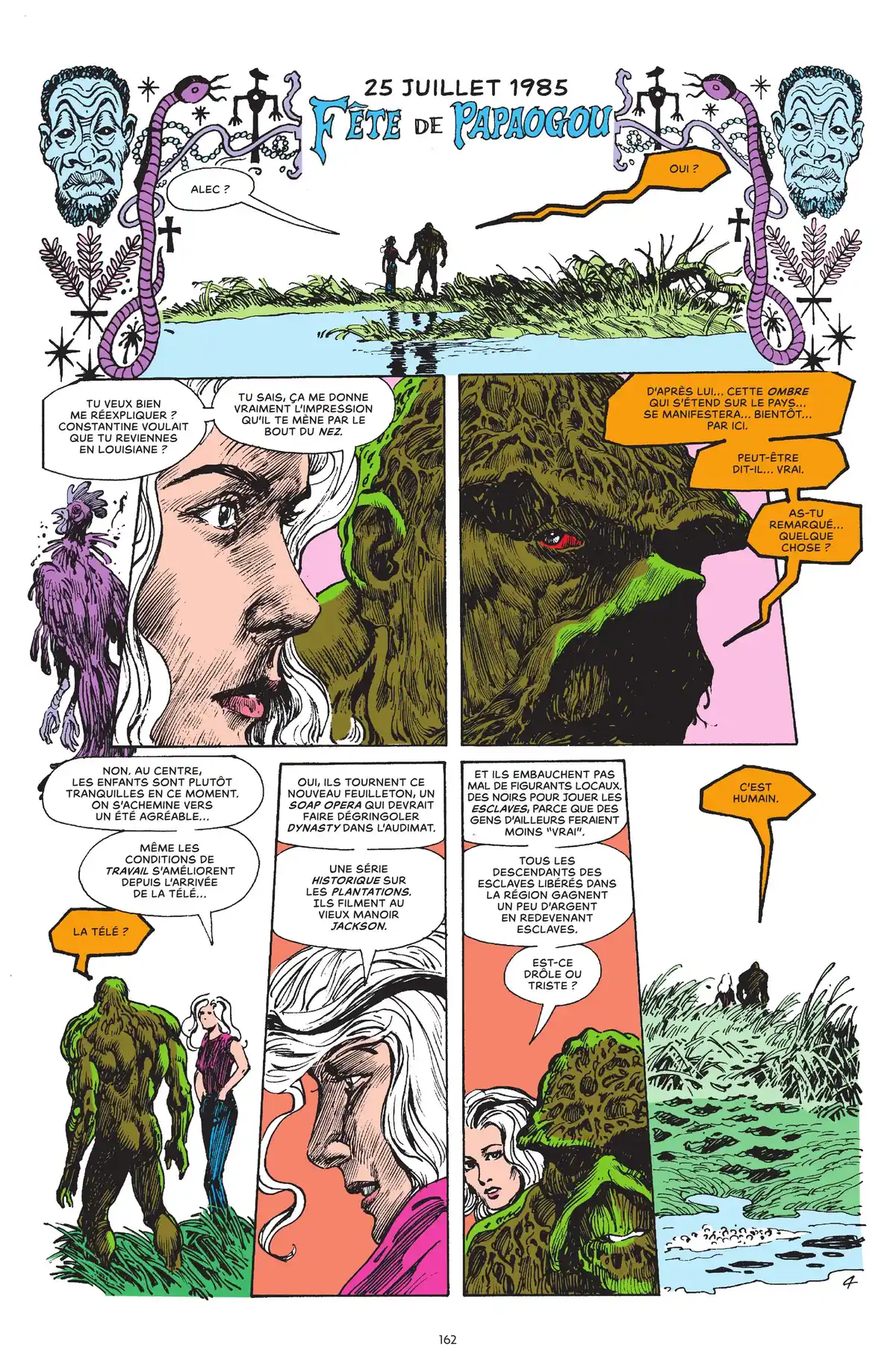 Alan Moore Presente Swamp Thing Volume 2 page 155