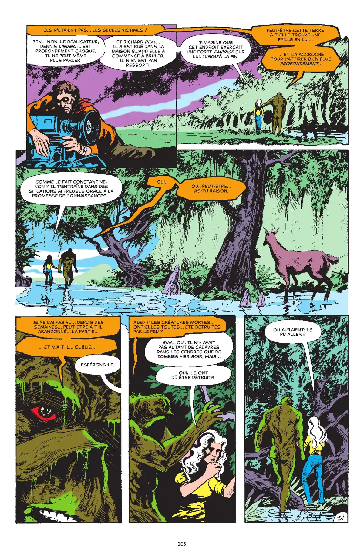 Alan Moore Presente Swamp Thing Volume 2 page 195