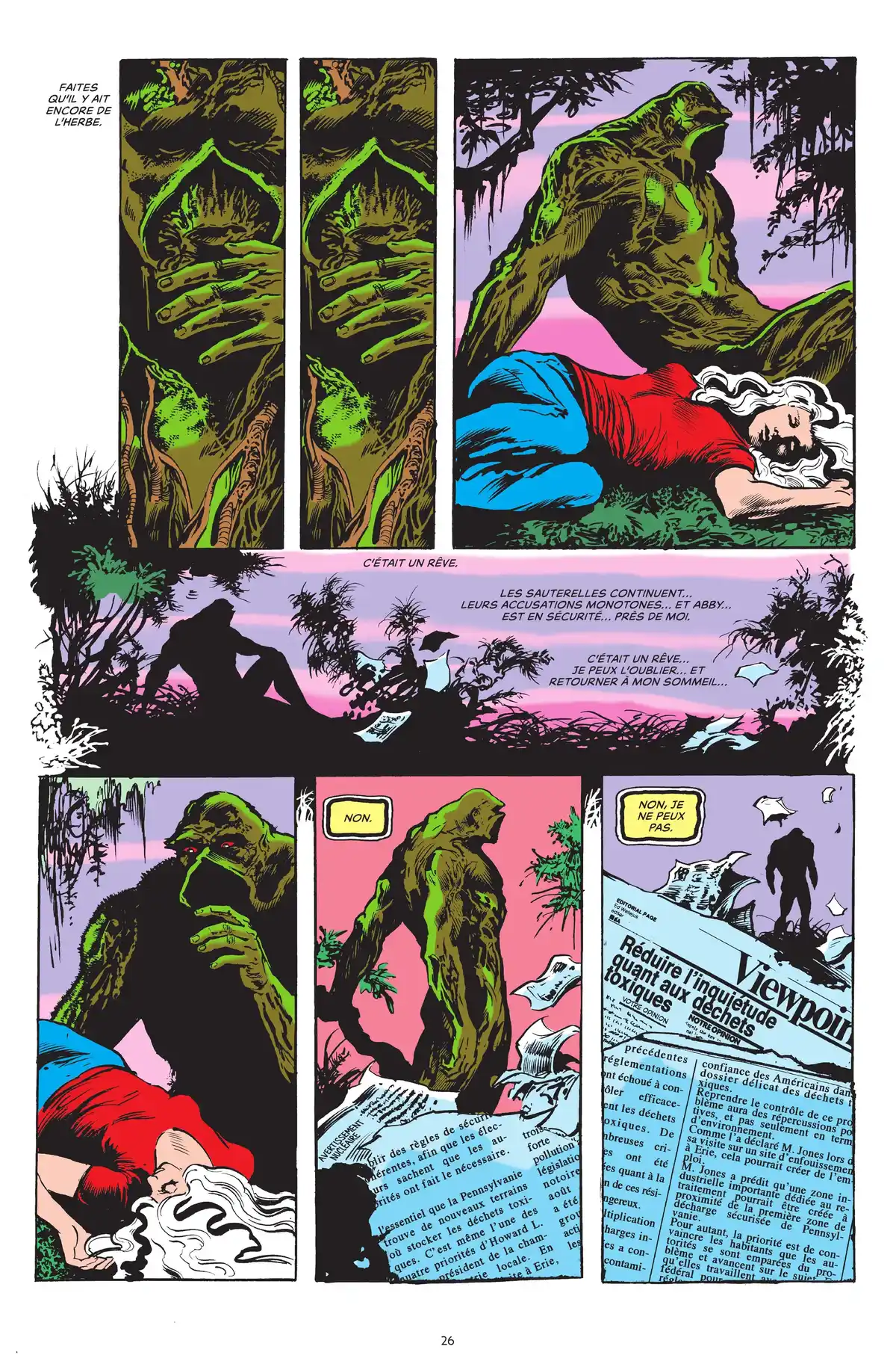 Alan Moore Presente Swamp Thing Volume 2 page 21