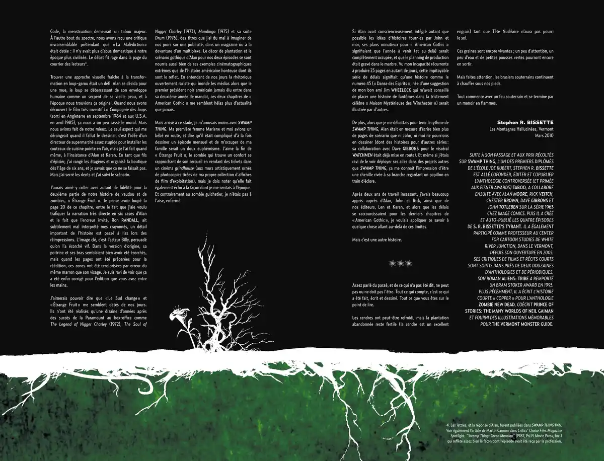 Alan Moore Presente Swamp Thing Volume 2 page 6