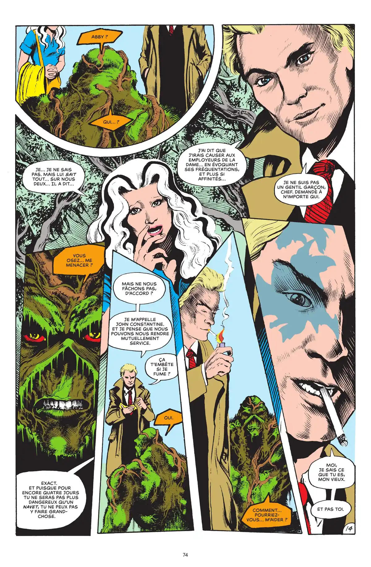 Alan Moore Presente Swamp Thing Volume 2 page 69