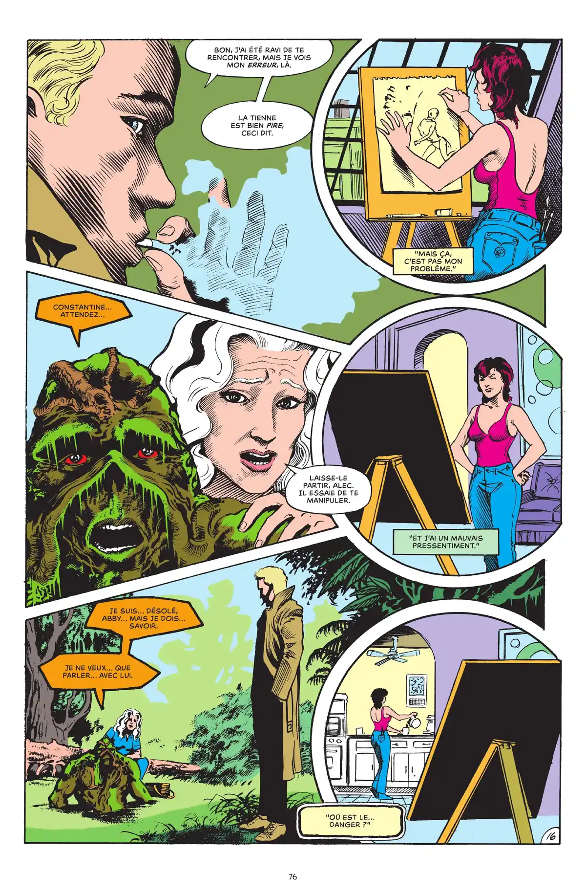 Alan Moore Presente Swamp Thing Volume 2 page 71