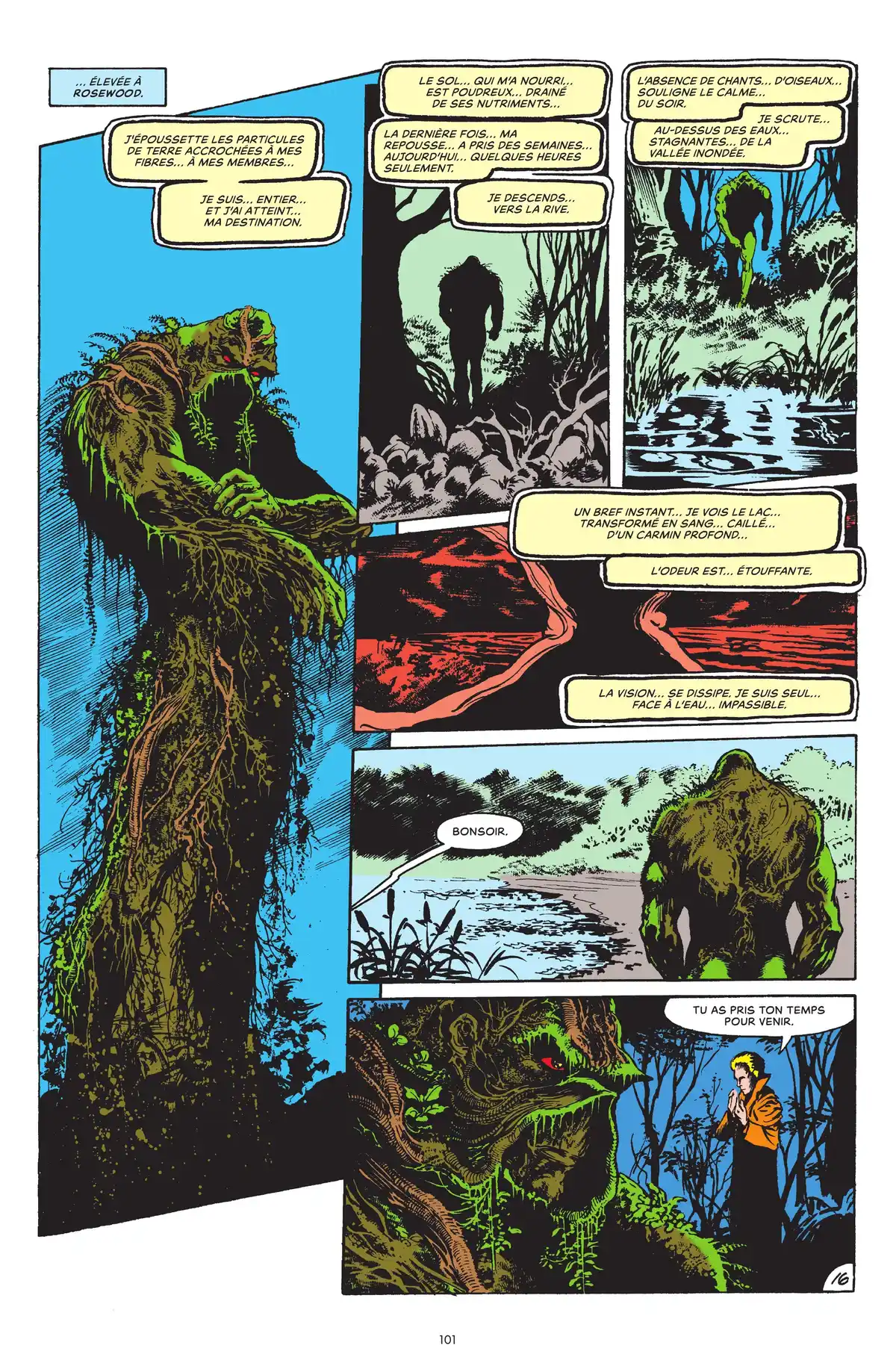 Alan Moore Presente Swamp Thing Volume 2 page 95