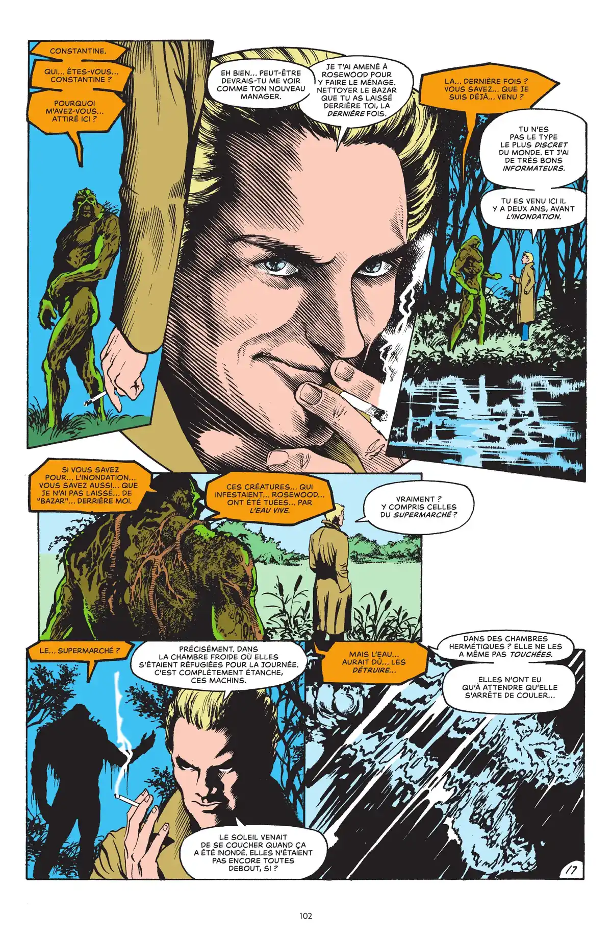 Alan Moore Presente Swamp Thing Volume 2 page 96