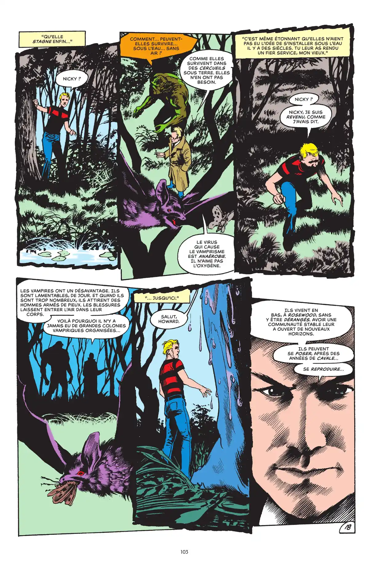 Alan Moore Presente Swamp Thing Volume 2 page 97