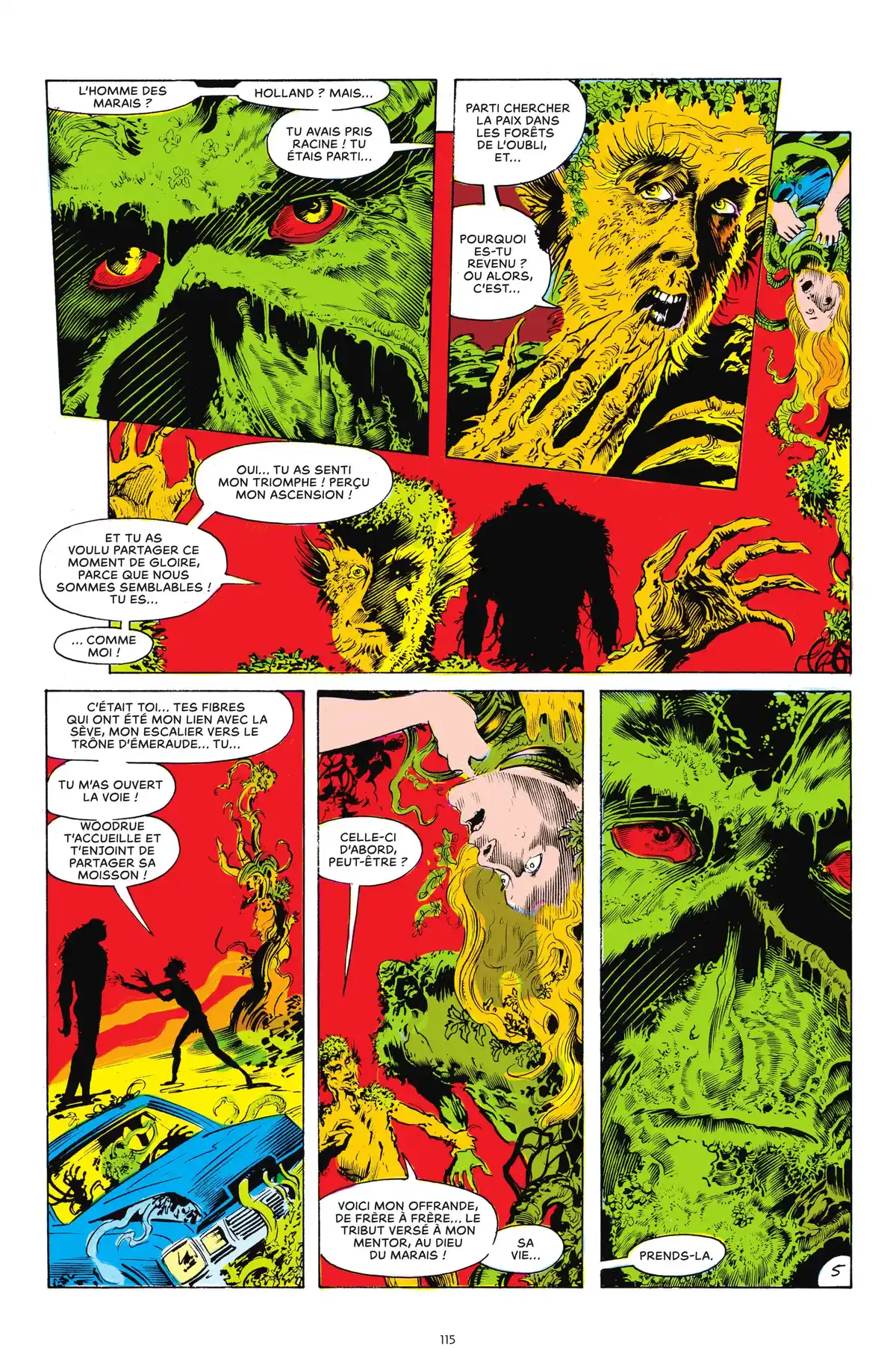 Alan Moore Presente Swamp Thing Volume 1 page 107