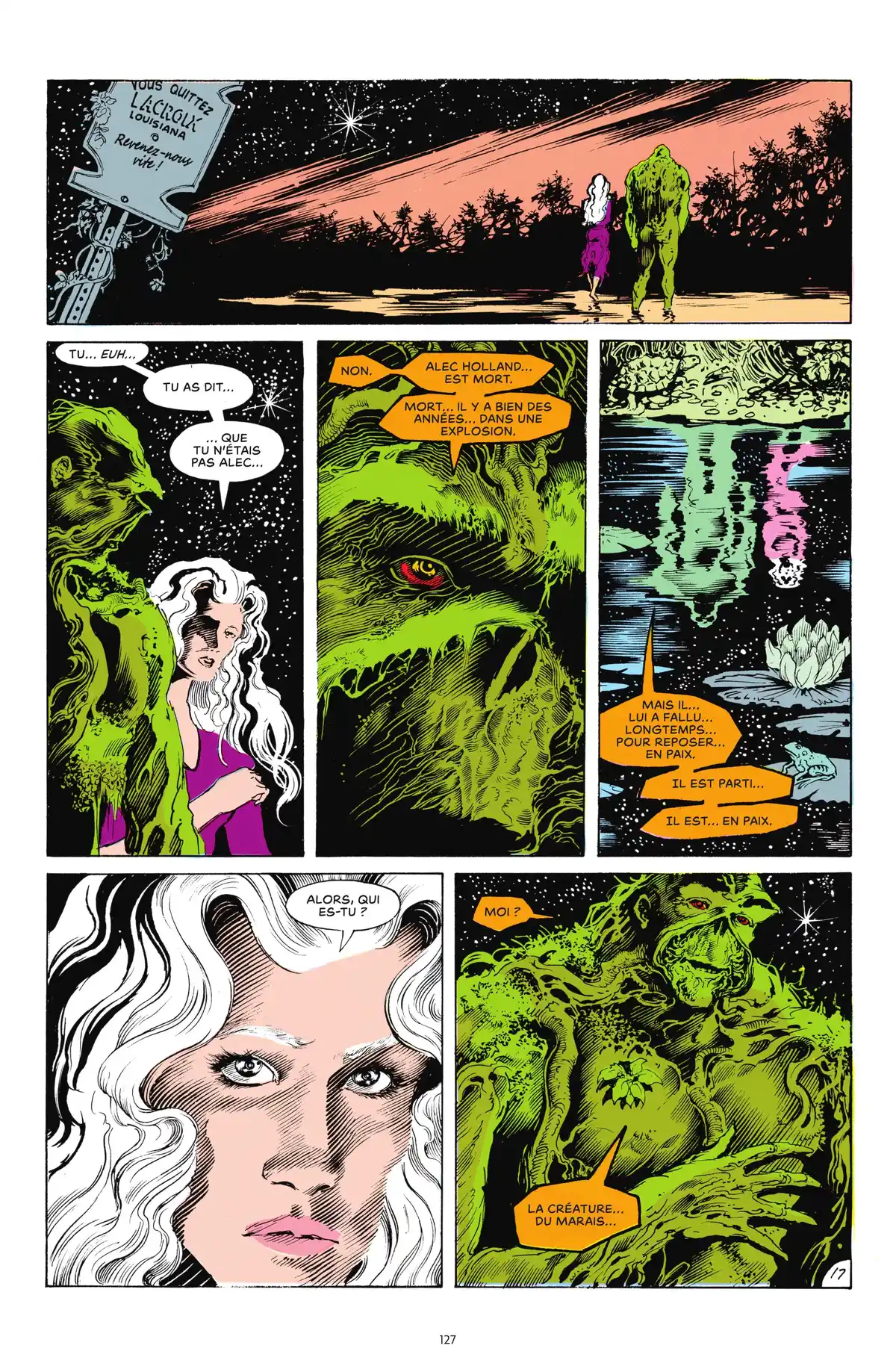 Alan Moore Presente Swamp Thing Volume 1 page 119