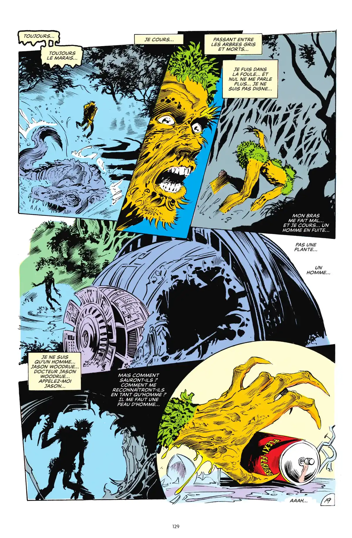 Alan Moore Presente Swamp Thing Volume 1 page 121