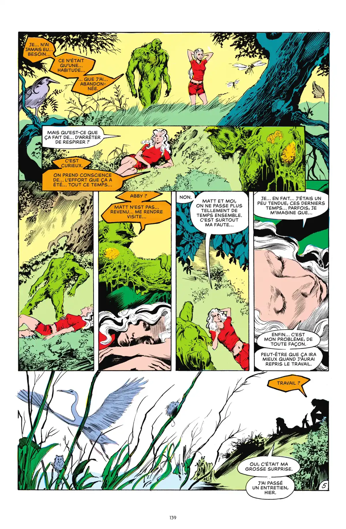 Alan Moore Presente Swamp Thing Volume 1 page 131