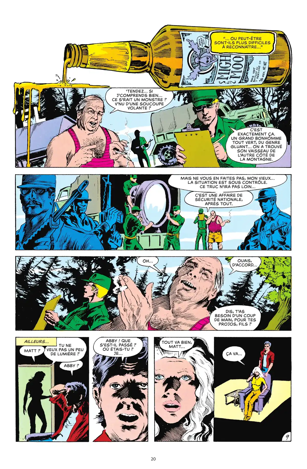 Alan Moore Presente Swamp Thing Volume 1 page 15