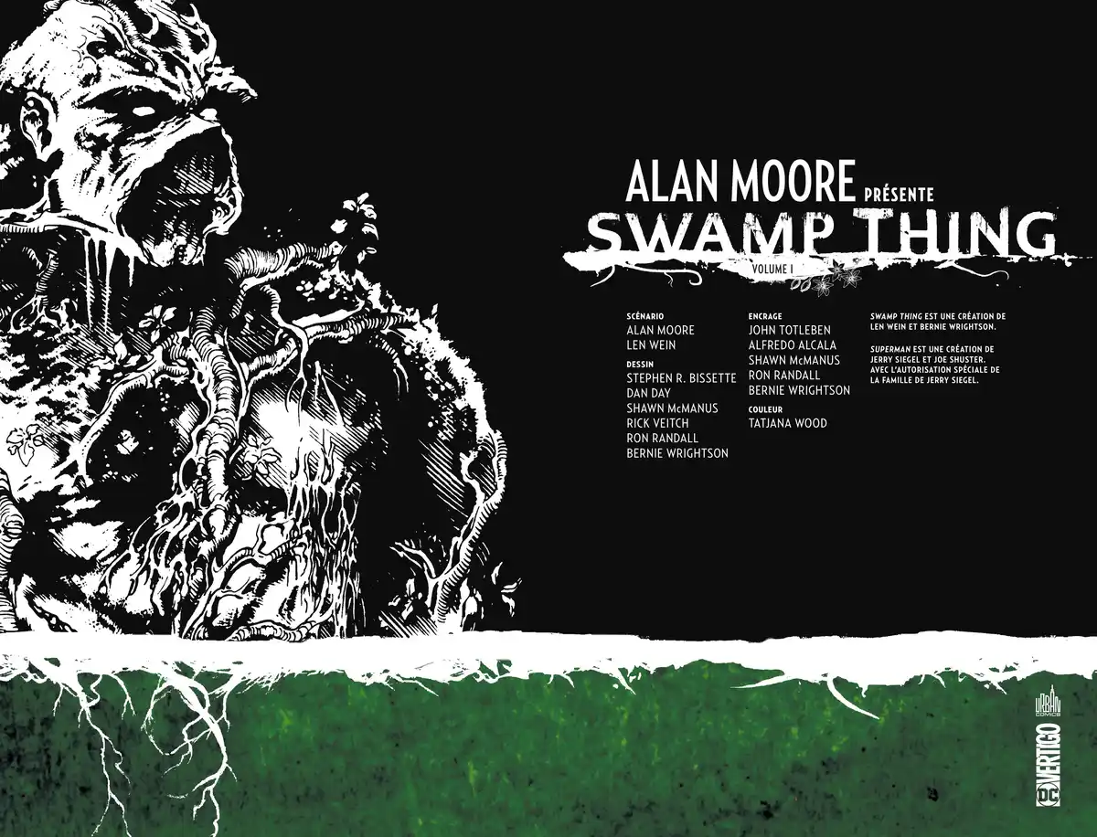 Alan Moore Presente Swamp Thing Volume 1 page 2