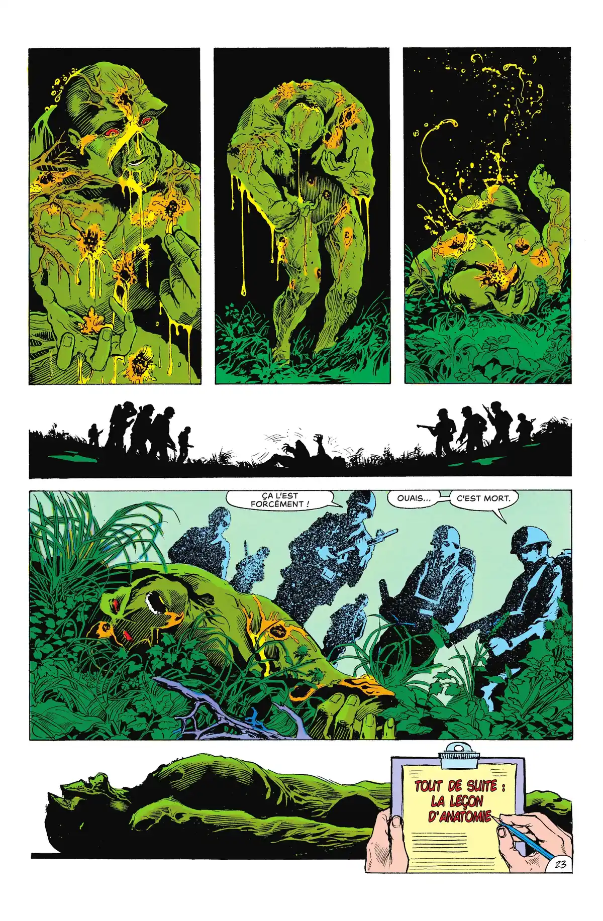 Alan Moore Presente Swamp Thing Volume 1 page 28